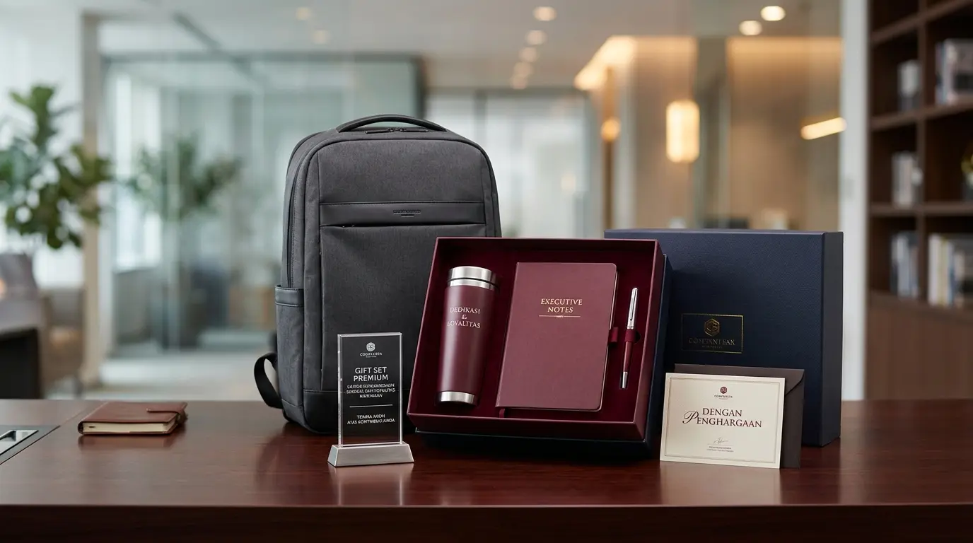 Gift set premium untuk penghargaan kinerja dan loyalitas karyawan