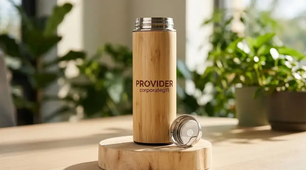 Koleksi merchandise kantor ramah lingkungan premium untuk program ESG korporat