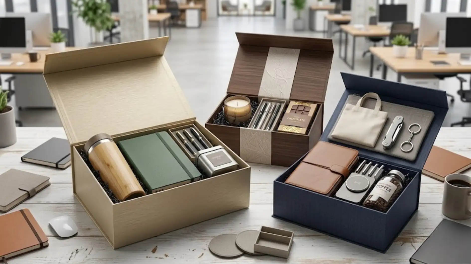Corporate gift box kantor untuk relasi dan karyawan