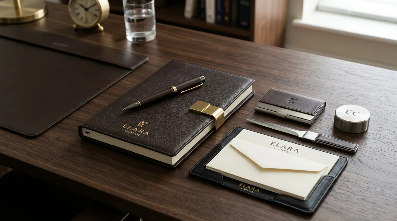 Produk corporate gift custom dengan logo perusahaan