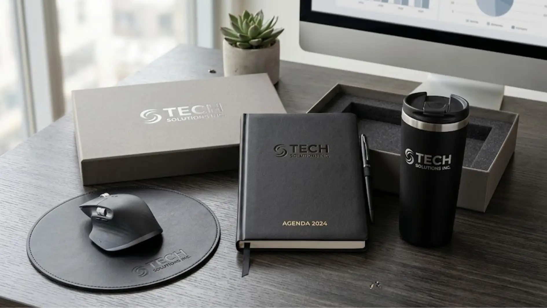 Kombinasi produk office gift set corporate gift kantor