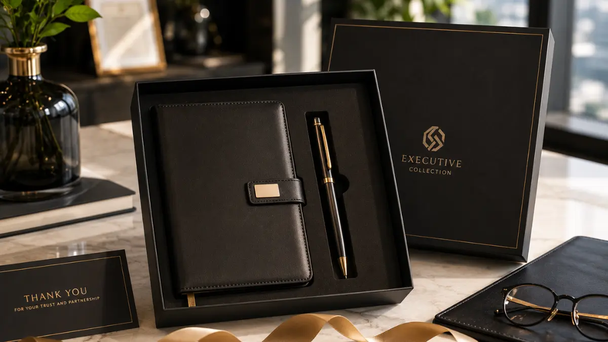 Pen eksklusif dalam executive corporate gift set