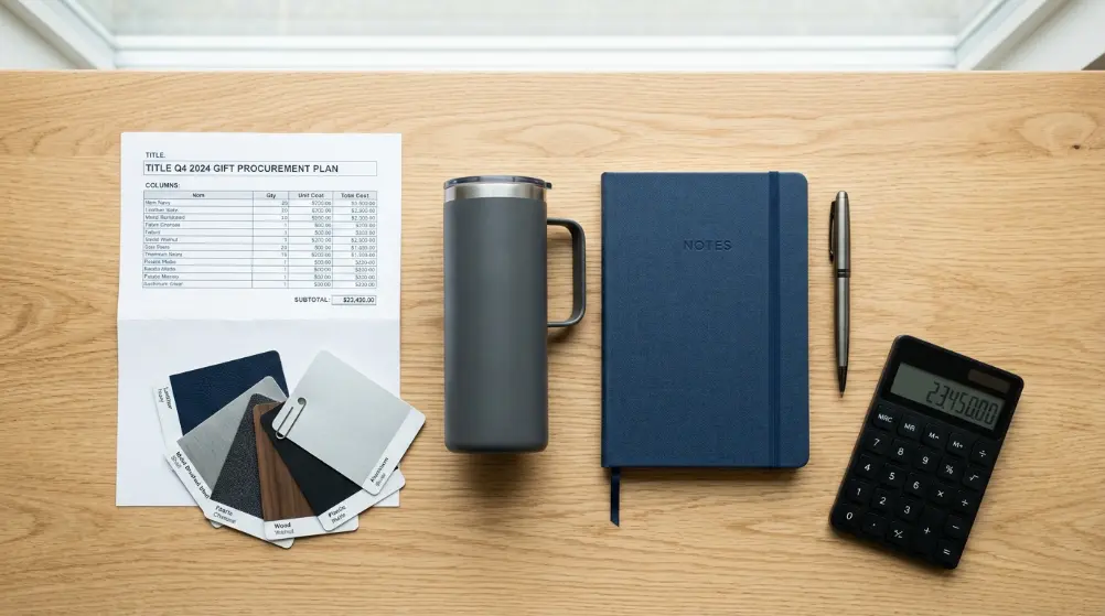 Kombinasi isi corporate gift set murah yang elegan dan fungsional